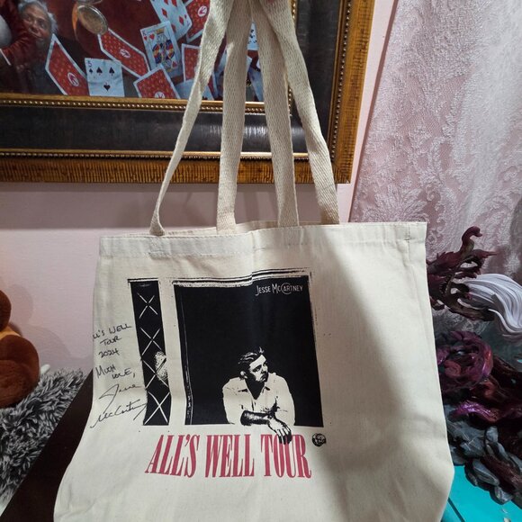 Jesse McCartney signed tote - Picture 2 of 7